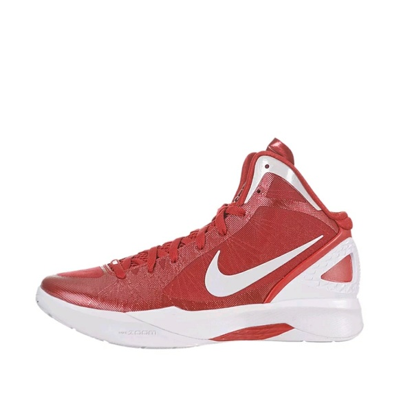 nike hyperdunk red and white